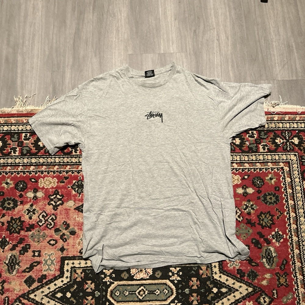 XL stussy gray tee